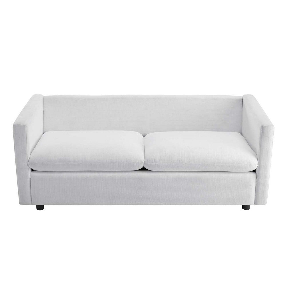 Activate Upholstered Fabric Sofa - No Shipping Charges MDY-EEI-3044-WHI