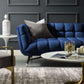 Modway Adept Contemporary Mid-Century Modern Performance Velvet Upholstered Tufted Sofa in Midnight Blue MDY-EEI-3059-MID