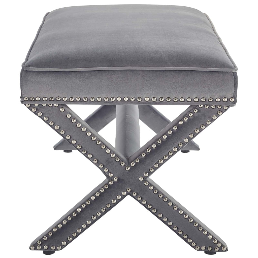 Rivet Performance Velvet Bench MDY-EEI-3067-GRY