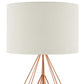 Precious Rose Gold Table Lamp - No Shipping Charges MDY-EEI-3080