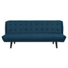 Modway Glance Mid-Century Modern Upholstered Fabric Convertible Futon Sofa Bed Couch In Azure MDY-EEI-3093-AZU