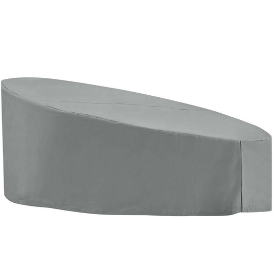 Modway EEI-3133-GRY Immerse Taiji/Convene/Sojourn/Summon, Daybed Large Cover, Gray