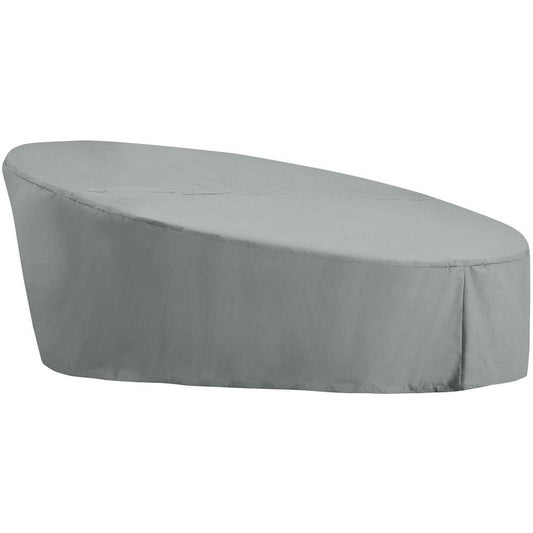 Modway Immerse All-Weather Outdoor Patio Furniture Cover for Use With Convene / Sojourn / Summon Daybed Grey