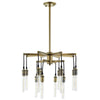 Modway EEI-3274 Resolve Antique Brass Ceiling Light Pendant Chandelier in, Yellow