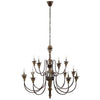 Nobility Candelabra Chandelier Pendant Light - No Shipping Charges MDY-EEI-3277