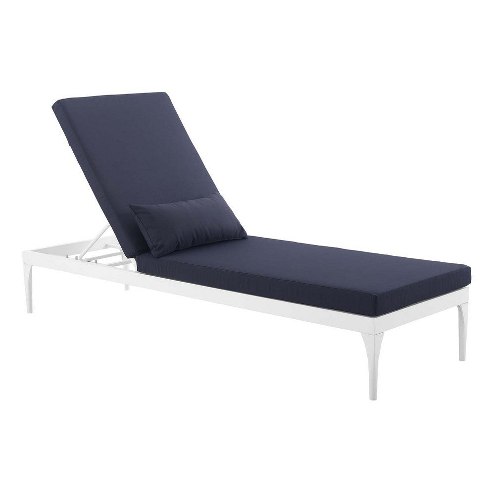 Perspective Cushion Outdoor Patio Chaise Lounge Chair - No Shipping Charges