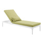 Perspective Cushion Outdoor Patio Chaise Lounge Chair - No Shipping Charges MDY-EEI-3301-WHI-CHA