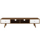 Transmit 70’ Media Console Wood TV Stand - No Shipping Charges MDY-EEI-3302-WAL-WHI