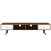 Transmit 70’ Media Console Wood TV Stand - No Shipping Charges MDY-EEI-3302-WAL-WHI