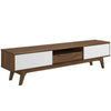 Envision 70’ Media Console Wood TV Stand - No Shipping Charges MDY-EEI-3304-WAL-WHI