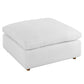 Commix Down Filled Overstuffed Ottoman - No Shipping Charges