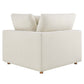 Modway Commix Modular Sofa Corner Chair Light Beige Fabric MDY-EEI-3319-LBG