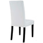 Confer Dining Side Chair Vinyl Set of 2 - No Shipping Charges MDY-EEI-3323-WHI