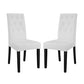 Confer Dining Side Chair Vinyl Set of 2