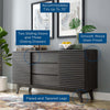 Modway Render 63’’ Mid-Century Modern Sideboard Buffet Table or TV Stand in Charcoal MDY-EEI-3344-CHA