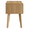 Modway Render Mid-Century Modern End Table or Nightstand in Oak 15 x 19 x 21.5 MDY-EEI-3345-OAK