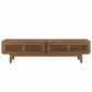 Modway Render 71’’ Mid-Century Modern Low Profile TV Stand in Walnut 71 Inch MDY-EEI-3348-WAL