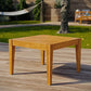 Northlake Outdoor Patio Premium Grade A Teak Wood Side Table - No Shipping Charges MDY-EEI-3431-NAT