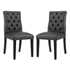 Duchess Dining Chair Vinyl Set of 2