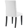 Modway Duchess Vinyl Set of 4 Four Dining Chairs White MDY-EEI-3473-WHI