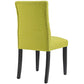 Modway Duchess Modern Tufted Button Upholstered Fabric Parsons Two Dining Chairs in Wheatgrass MDY-EEI-3474-WHE