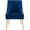 Modway Discern Upholstered Performance Velvet Dining Chair Navy MDY-EEI-3508-NAV