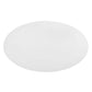 Modway Lippa 78’’ Oval-Shaped Mid-Century Modern Dining Table with White Wood Top and Black Base MDY-EEI-3540-BLK-WHI