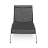 Savannah Mesh Chaise Outdoor Patio Aluminum Lounge Chair - No Shipping Charges MDY-EEI-3721-BLK