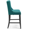 Modway Baron Fabric Upholstered Dining Counter-Height Bar Stool in Teal MDY-EEI-3735-TEA