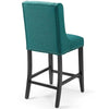 Modway Baron Fabric Upholstered Dining Counter-Height Bar Stool in Teal MDY-EEI-3735-TEA