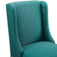 Modway Baron Fabric Upholstered Dining Counter-Height Bar Stool in Teal MDY-EEI-3735-TEA