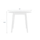 Vision 45’ Round Dining Table - No Shipping Charges MDY-EEI-3751-CAP