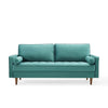 Valour Performance Velvet Sofa - No Shipping Charges MDY-EEI-3764-DUS