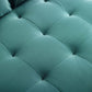 Valour Performance Velvet Sofa - No Shipping Charges MDY-EEI-3764-DUS