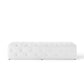 Modway EEI-3771-WHI Anthem 72" Tufted Button Entryway Faux Leather Bench, White