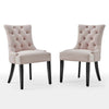 Modway Regent Tufted Performance Velvet Dining Side Chairs - Set of 2, Pink