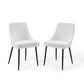 Viscount Upholstered Fabric Dining Chairs - Set of 2 - No Shipping Charges