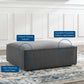 Restore Ottoman - No Shipping Charges MDY-EEI-3873-CHA