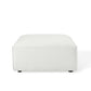 Restore Ottoman - No Shipping Charges MDY-EEI-3873-WHI