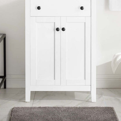 Nantucket 24’ Bathroom Vanity Cabinet (Sink Basin Not Included) - No Shipping Charges MDY-EEI-3875-WHI