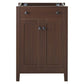 Modway EEI-3876-WAL Nantucket Bathroom Vanity Cabinet 24’’ Sink Basin Not Included Walnut MDY-EEI-3876-WAL