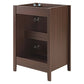 Modway EEI-3876-WAL Nantucket Bathroom Vanity Cabinet 24’’ Sink Basin Not Included Walnut MDY-EEI-3876-WAL