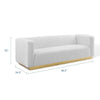 Modway Charisma Sectional White MDY-EEI-3886-WHI