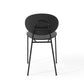 Palette Dining Side Chair Set of 2 - No Shipping Charges MDY-EEI-3902-BLK