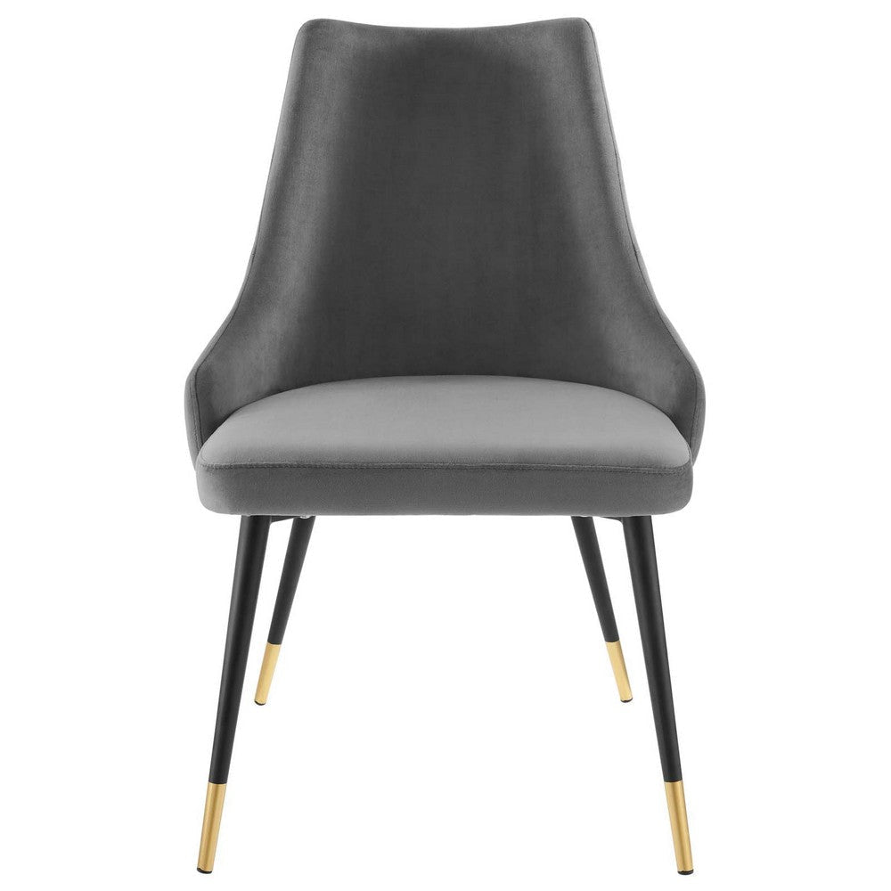 Adorn Tufted Performance Velvet Dining Side Chair - No Shipping Charges MDY-EEI-3907-DUS