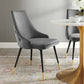 Adorn Tufted Performance Velvet Dining Side Chair - No Shipping Charges MDY-EEI-3907-DUS