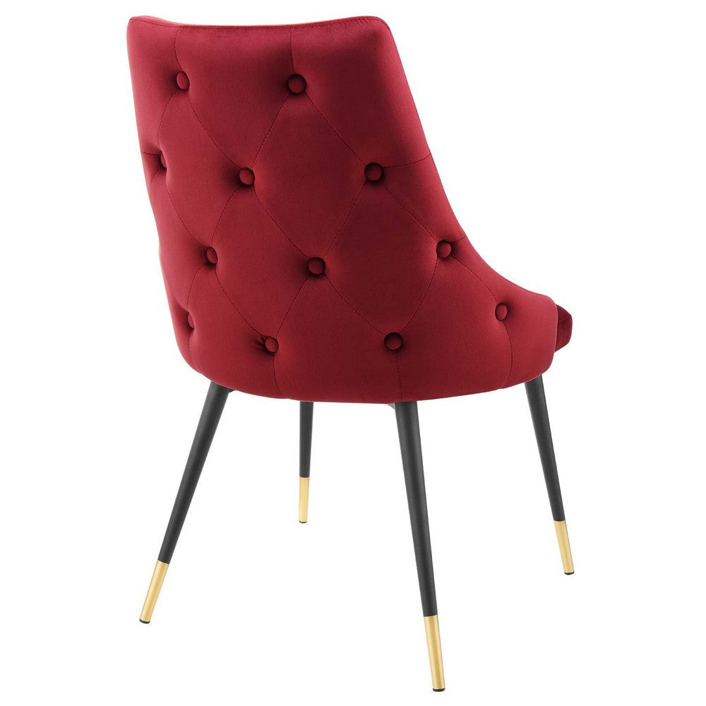 Adorn Tufted Performance Velvet Dining Side Chair - No Shipping Charges MDY-EEI-3907-DUS