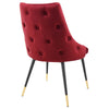 Adorn Tufted Performance Velvet Dining Side Chair - No Shipping Charges MDY-EEI-3907-DUS