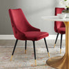 Adorn Tufted Performance Velvet Dining Side Chair - No Shipping Charges MDY-EEI-3907-DUS