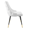 Adorn Tufted Performance Velvet Dining Side Chair - No Shipping Charges MDY-EEI-3907-DUS